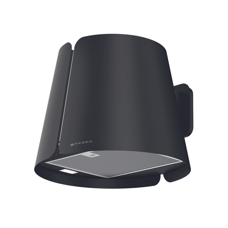 FABER 335.0689.673 BEAT WALL F42 BK MATT Απορροφητήρας Καμινάδα - Τζάκι 45 cm - Μαύρο