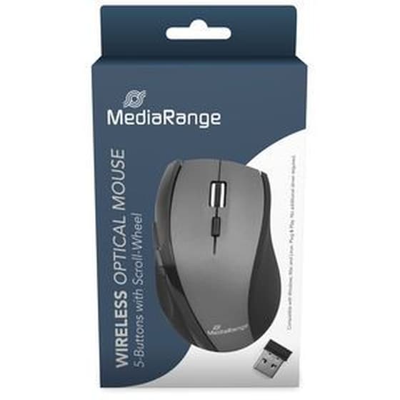 MediaRange MROS203 Ασύρματο Ποντίκι - Γκρι image 2