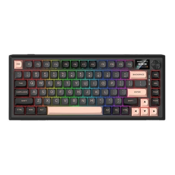 Redragon Eclipse Pro K720GBP Gaming Μηχανικό Ασύρματο 2.4 GHz/Bluetooth Πληκτρολόγιο RGB Μαύρο (US) image 0