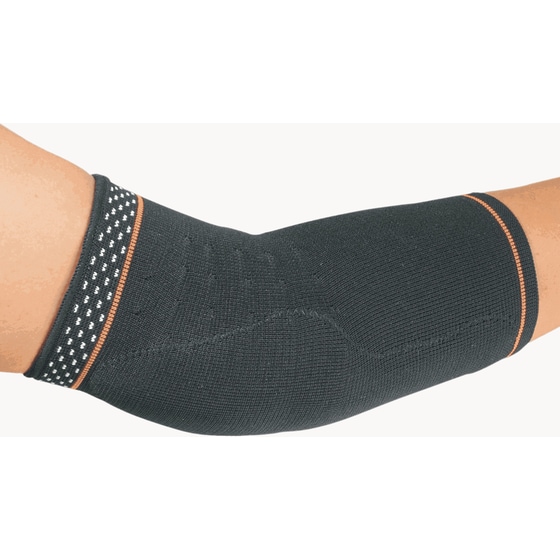 Περιαγκωνίδα Ελαστική Sporlastic Olecranon με Σιλικόνη Medium - Μαύρη image 1
