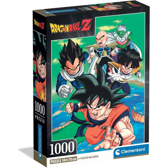Παζλ Clementoni High Quality Collection Dragon Ball Z - Compact Box (1000 Κομμάτια) image 0