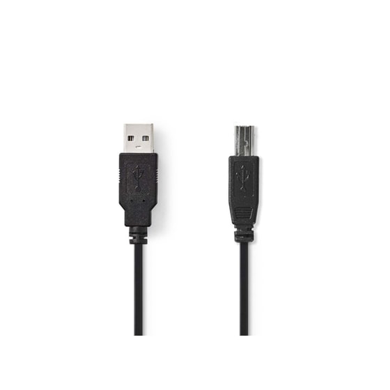 Καλώδιο Nedis USB-A Male σε USB-B Male - 1m image 0