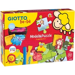 Giotto&nbsp;Be-be&nbsp;Σετ Πλαστελίνη και Παζλ&nbsp;My&nbsp;Model & Puzzle