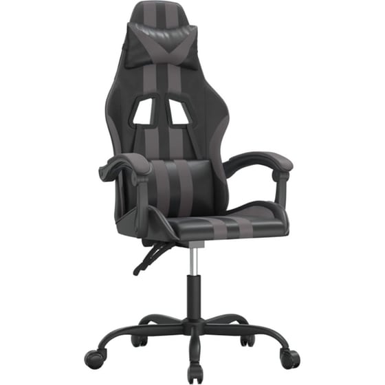 Καρέκλα Gaming VIDAXL 349523 από Τεχνητό Δέρμα - Μαύρο image 0