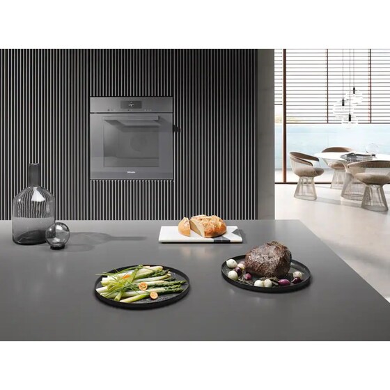 MIELE DGC 7440 HC 47 Lt Μαύρο Εντοιχιζόμενος Φούρνος Άνω Πάγκου image 12