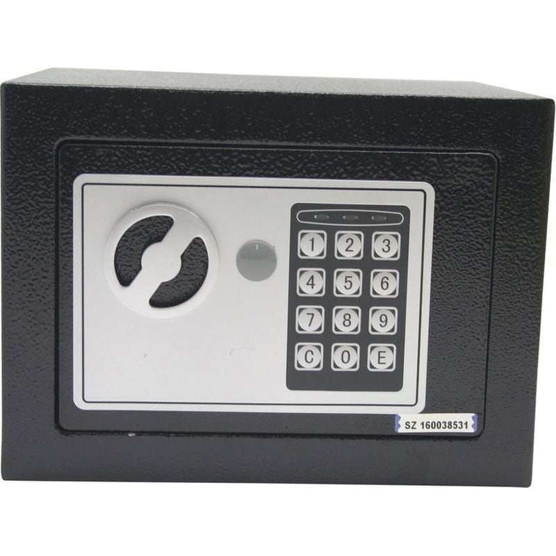E-DAMIANAKIS Χρηματοκιβώτιο Ηλεκτρονικό Stahlex Benson Superlock 170x230x170mm - Μαύρο