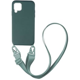 Θήκη Huawei P40 Lite - Sonique Carryhang Liquid Silicone Strap - Πράσινο