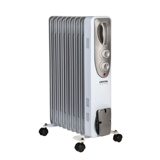 CRYSTAL HOME 17811 Καλοριφέρ Λαδιού 2000W Λευκό image 0