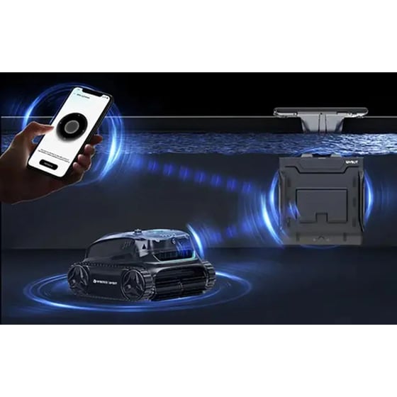 WYBOT S2 SOLAR VISION για Πισίνα Μαύρο Σκούπα Ρομπότ image 13