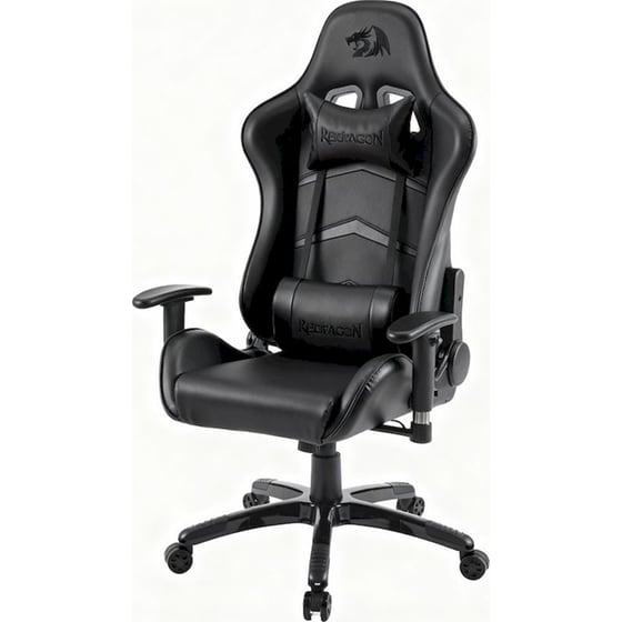 Καρέκλα Gaming Redragon C326 από Δερματίνη Μαύρη image 1