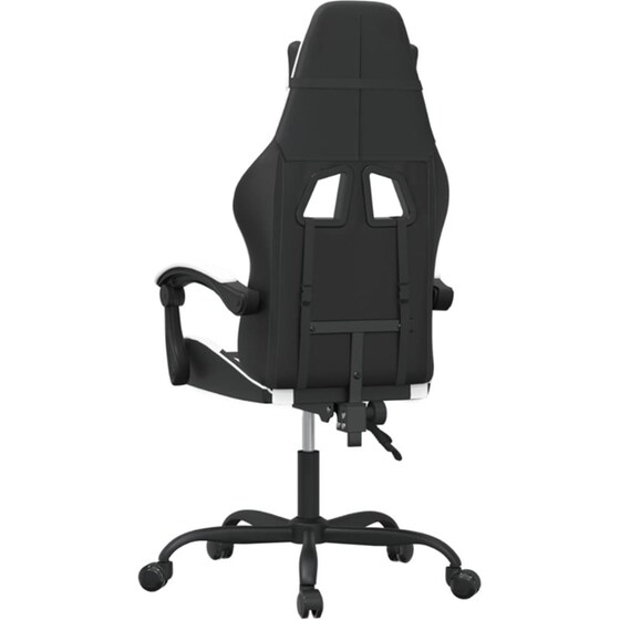 Καρέκλα Gaming VIDAXL 349572 από Τεχνητό Δέρμα - Μαύρο image 3