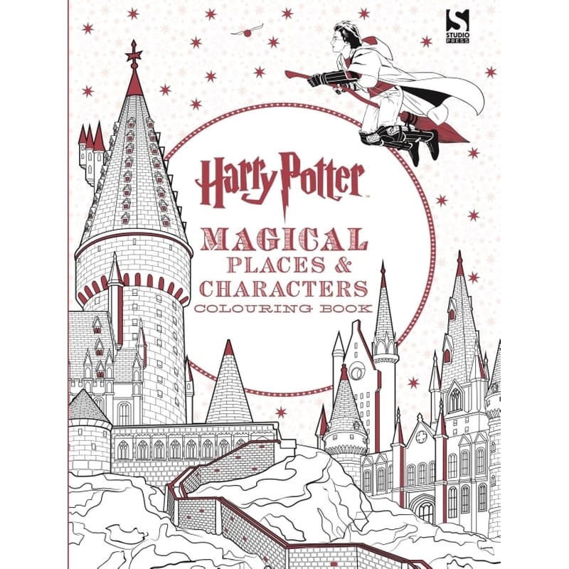 Harry Potter Magical Places and Characters Colouring Book