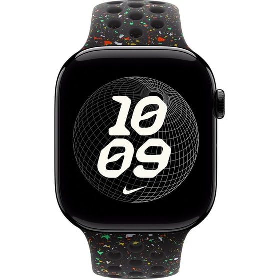 Λουράκι Apple Nike Sport Band S/M για Apple Watch 46mm - Midnight Black image 1