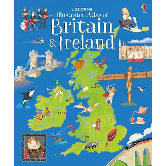 Usborne Illustrated Atlas of Britain and Ireland image 0