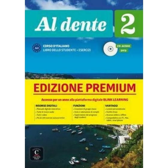 Al dente: Libro dello studente + Esercizi 2 EDIZIONE PREMIUM image 0
