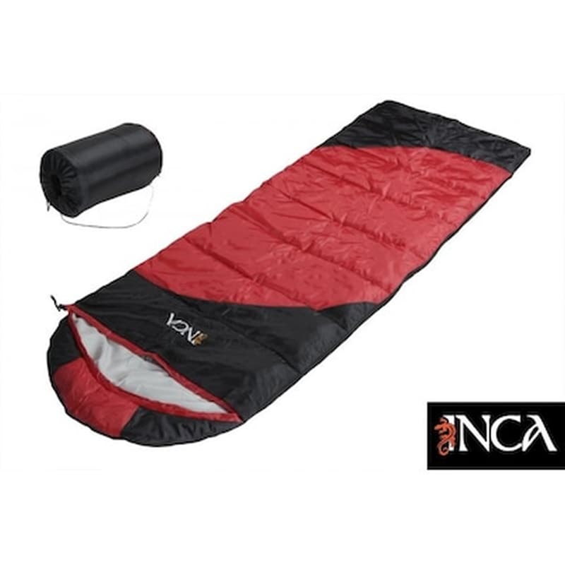 Υπνόσακος Inca Wayna Njg-nci-1023 Μαύρο/κόκκινο