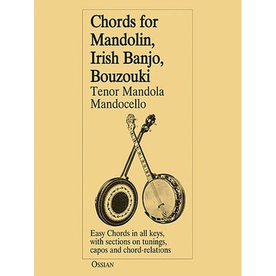 Βιβλίο Music Sales Chords For Mandolin, Irish Banjo, Bouzouki, Tenor Mandola, Mandocello image 1