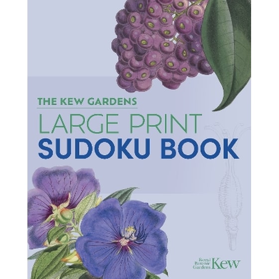 The Kew Gardens Large Print Sudoku Book image 0