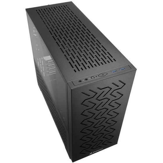 Κουτί Desktop Sharkoon MS-Z1000 Midi Tower - Μαύρο image 2