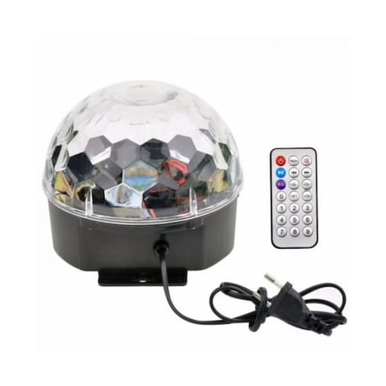 Φωτορυθμικό Crystal Magic Ball Light - Πολύχρωμο image 0