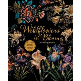 Wildflowers in Bloom Coloring Book