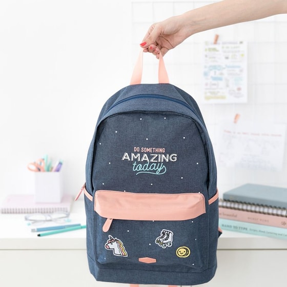 Mr Wonderful Backpack - Do Something Amazing Today image 3