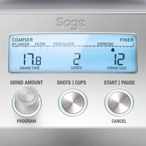 SAGE BCG820 165W Ασημί Μύλος Καφέ image 5