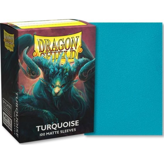 Dragon Shield Standard Matte Sleeves Turquoise 100 Τμχ image 1