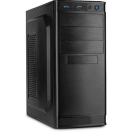 Κουτί Desktop Inter-tech IT-5905 Midi-Tower - Μαύρο