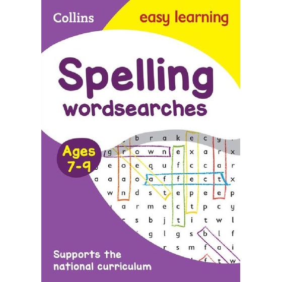 Spelling Word Searches Ages 7-9 image 0