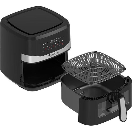 TURBOTRONIC TT-AF7W με Αποσπώμενο Κάδο 1600 W 7.5 L Μαύρο Φριτέζα Αέρος image 5
