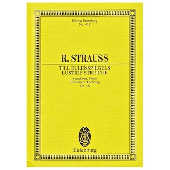 Strauss R - Till Eulenspiegels Lustige Streiche Op.28 [pocket Score] image 1