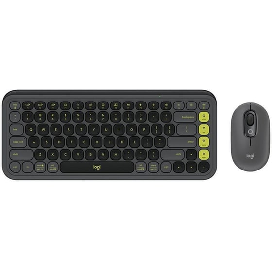 Logitech Pop Icon Combo Ασύρματο Bluetooth Σετ Πληκτρολόγιο - Ποντίκι Γκρι US image 0