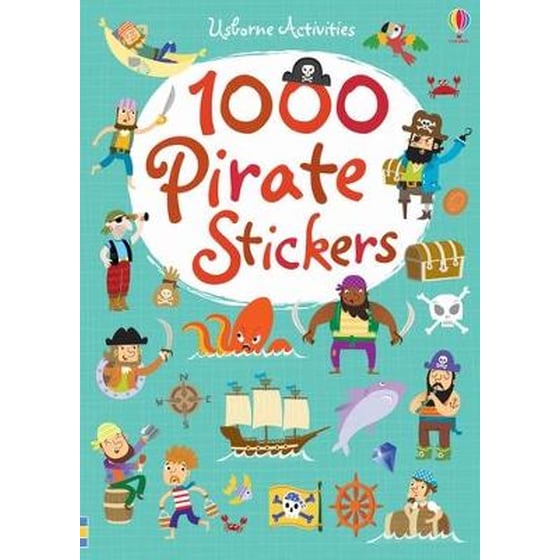 1000 Pirate Stickers image 0