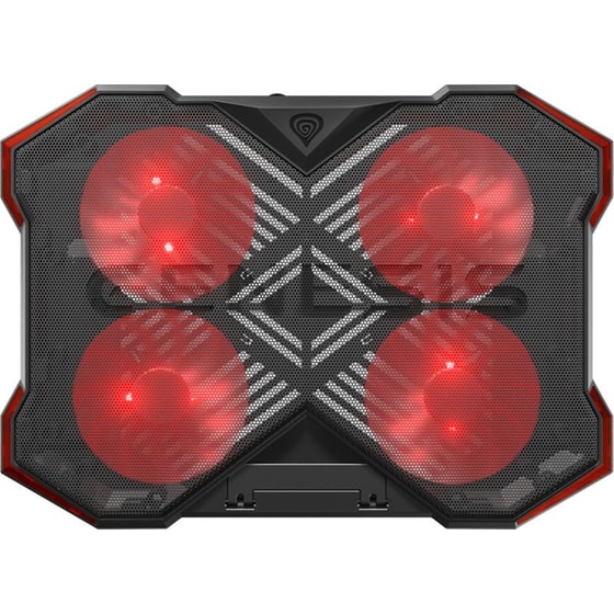Βάση Laptop Cooler Genesis Oxid 260 17.3" - Μαύρο image 0