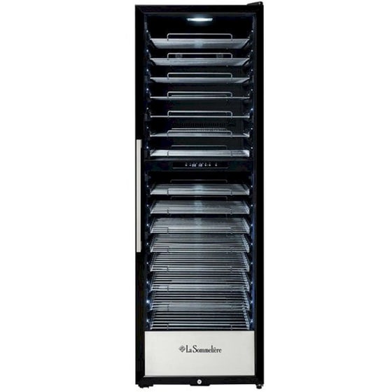 LA SOMMELIERE PRO160DZN για 152 Μπουκάλια Μαύρο Συντηρητής Κρασιών image 7