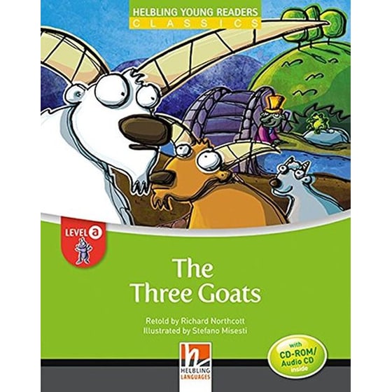 The Three Goats - Young Reader Level A with Audio CD image 0