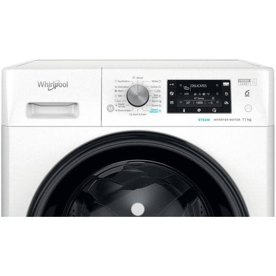 WHIRLPOOL FFD 11489 BV EE 11 kg 1.400 Στροφές Λευκό Πλυντήριο Ρούχων image 6