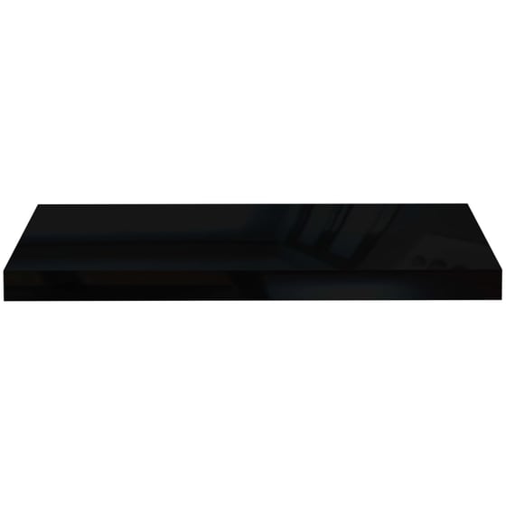 Ράφια Τοίχου VidaXL από MDF 60x23.5x3.8 cm 4 Τμχ - Μαύρο image 3