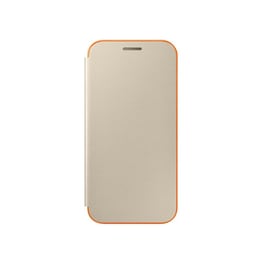Θήκη Samsung Galaxy A3 2017 - Samsung Neon Flip Cover Χρυσό