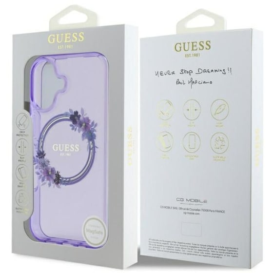 Θήκη Apple iPhone 16 Guess - Μωβ image 5