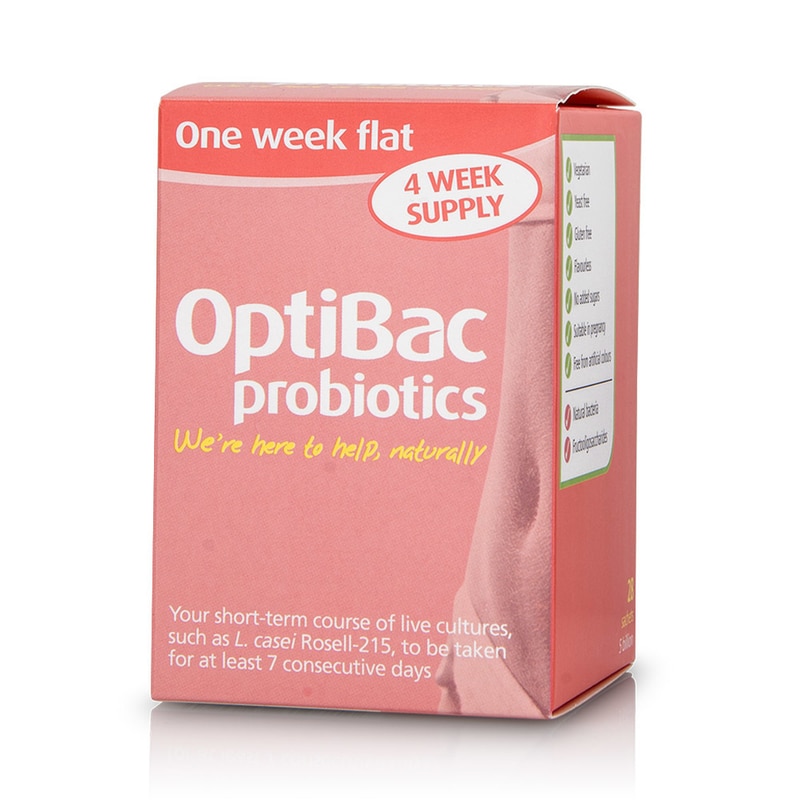 Optibac - Probiotics One Week Flat - 28sach.