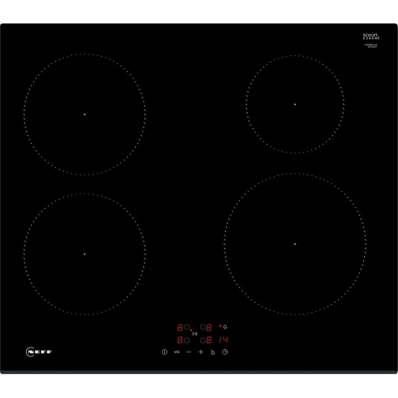 NEFF T36FBE1L0 59.2 cm Μαύρο Εστία Επαγωγική Αυτόνομη NEFF