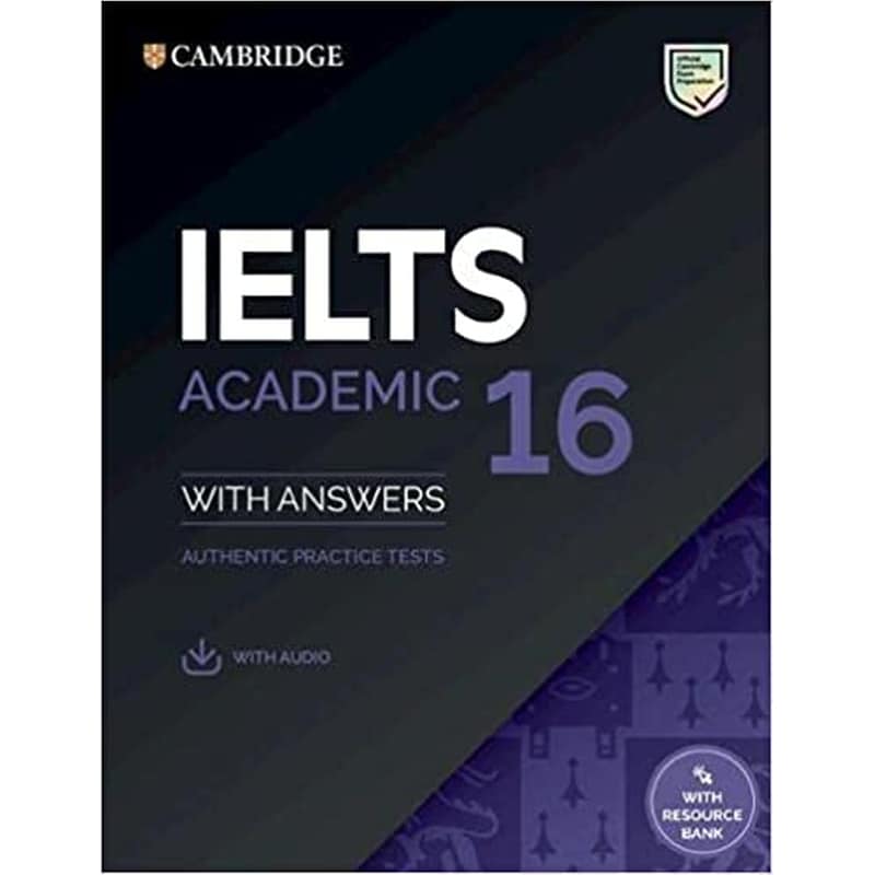 IELTS 16 Academic Students Book with Answers with Audio with Resource Bank