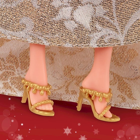 Συλλεκτική Κούκλα Mattel Barbie Holiday 2025 Ξανθιά (JBH95) image 4