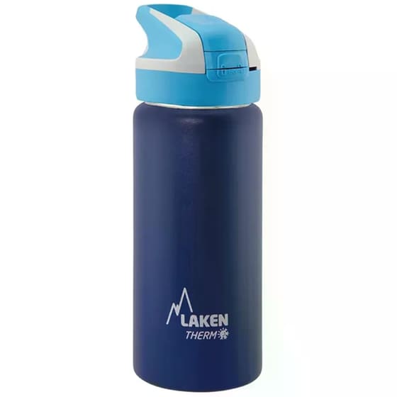 Παγούρι Θερμός Laken με Καλαμάκι Μπλε 500ml image 0