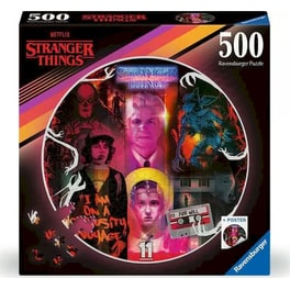 Παζλ Ravensburger Netflix Stranger Things με Poster (500 Κομμάτια)