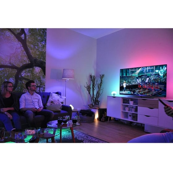 Σετ Ταινίες Led  Philips Lightstrip Plus 2m & Έξυπνος Φωτισμός Philips Lightstrip Plus Extension 1m - RGB image 3