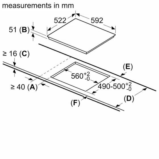 SIEMENS iQ500 EE611BPB5E 59.2 cm Μαύρο Εστία Επαγωγική Αυτόνομη image 4