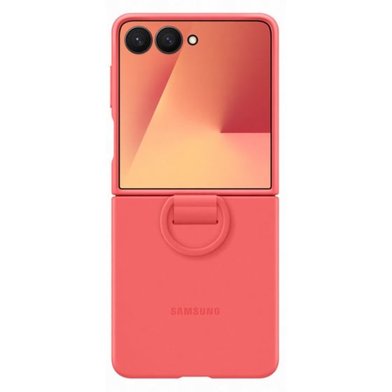 Θήκη Samsung Galaxy Z Flip7 - Samsung Ring Silicone Case - Red image 3